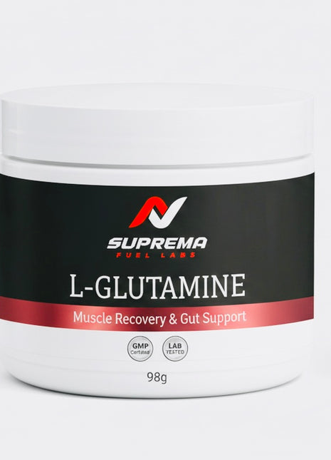 Suprema L-Glutamine 98g | Premium Recovery | Amino Acid Powder
