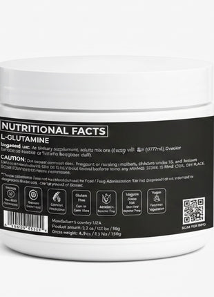 Suprema L-Glutamine 98g | Premium Recovery | Amino Acid Powder