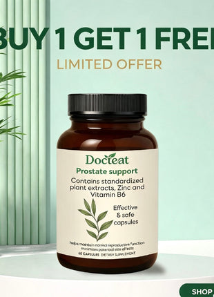 Docteat Prostate Care | Buy 1 & Get 1 Free! 60 capsules