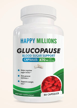 GLUCOPAUSE : Blood Sugar Support Supplement
