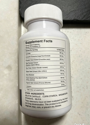 Docteat FlowRevive Prostate Health | Supports Bladder Function & Reduces Night time Urgency | 60 Capsules | Powerful Formula