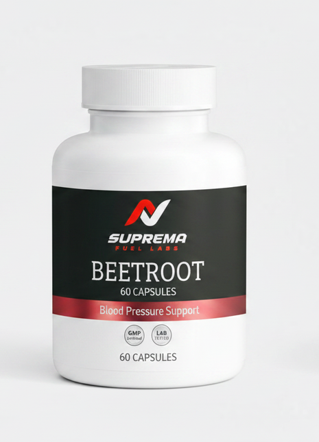 Suprema Beetroot Extract| Blood Pressure Support - 60 Caps