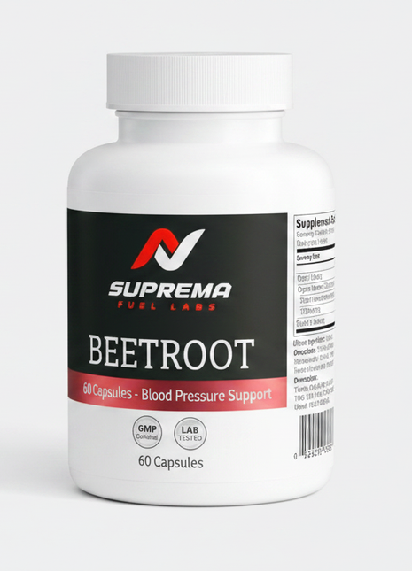 Suprema Beetroot Extract| Blood Pressure Support - 60 Caps