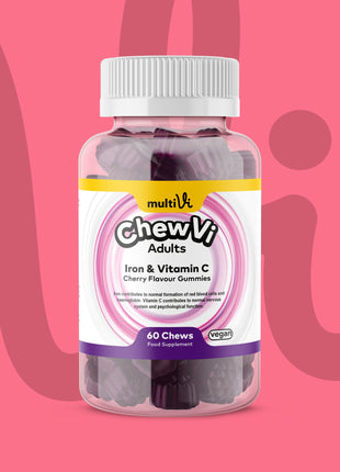 Iron & Vitamin C Gummies - Cherry Flavour
