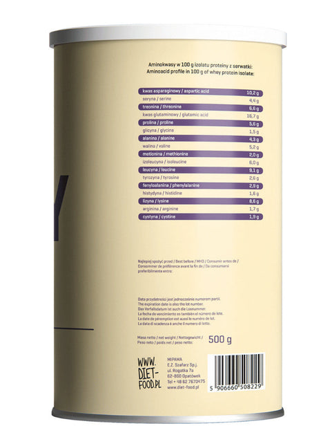 WHEY PROTEIN ISOLATE