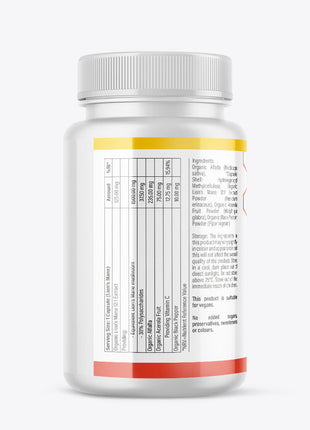 Organic Lions Mane Complex Supplement