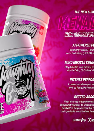Menace V2 Pre-Workout | Blueberry Pineapple | 60 servings