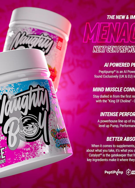 Menace V2 Pre-Workout  - Candy Bubblegum