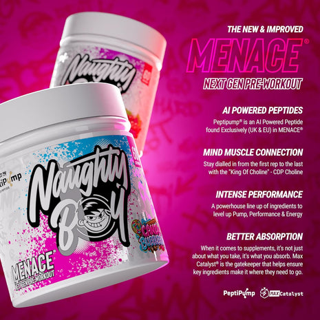 Menace V2 Pre-Workout  - Candy Bubblegum