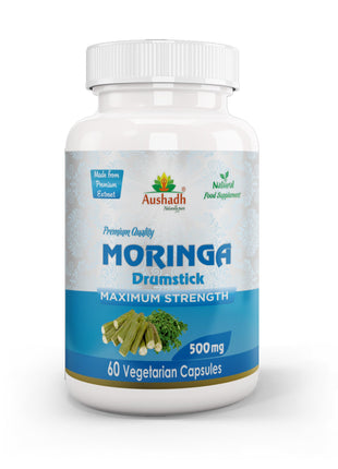Moringa Oleifera(Drumstick Tree) |Vegan, Gluten Free, Non-GMO, 60 Capsules