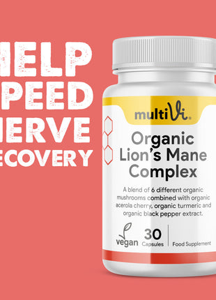 Organic Lions Mane Complex Supplement
