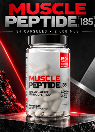 Muscle Peptide Growth 185 2000mg / Lab Research - 84 Capsules