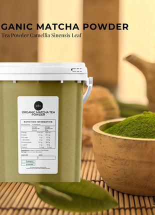 Organic Matcha Green Tea Powder| Bucket Camellia Sinensis Leaf