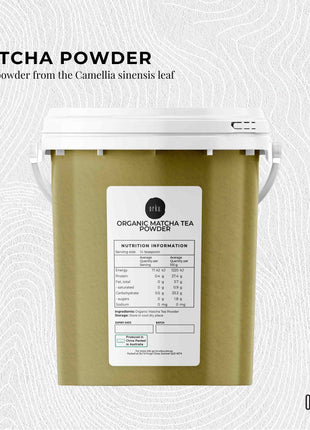 Organic Matcha Green Tea Powder| Bucket Camellia Sinensis Leaf