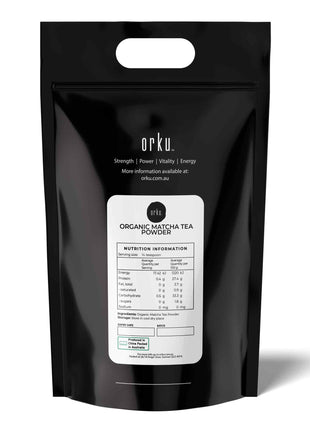 Organic Matcha Green Tea Powder Camellia Sinensis Leaf Supplement