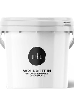 Orku 500g Whey Protein Isolate Powder WPI 90% Unflavoured Native Tub