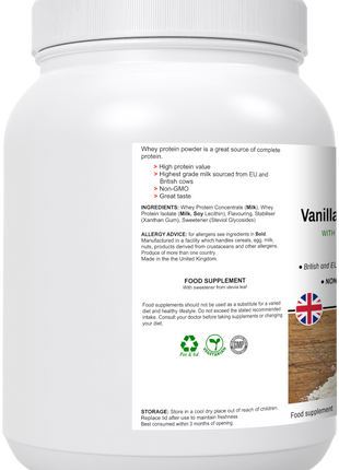 Vanilla Whey Protein Mix