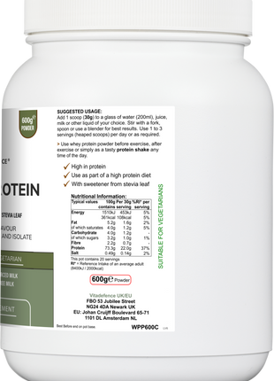 Whey Protein Multi | Chocolate Flavour Protein Powder with Stevia – 600 g