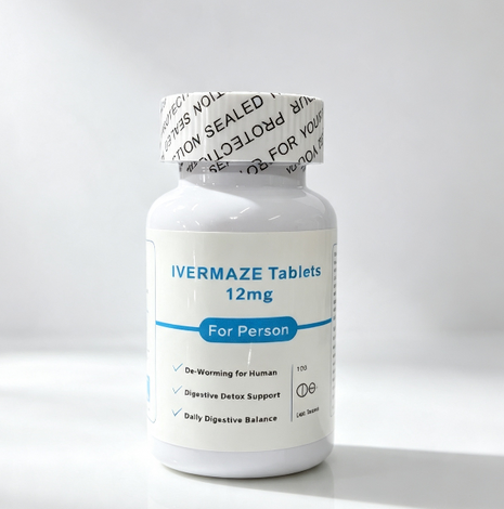 Deworming IVERMAZE Pet/Animal Deworming 12mg | 100 Tablets - Suitable for human use