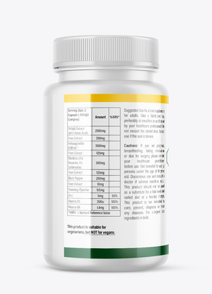 Shilajit KSM-66® Complex Supplement