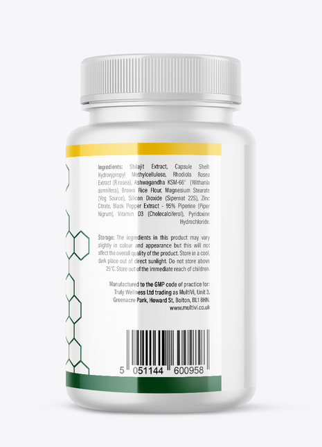 Shilajit KSM-66® Complex Supplement