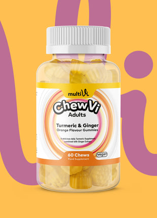 Turmeric & Ginger Gummies - Orange Flavour