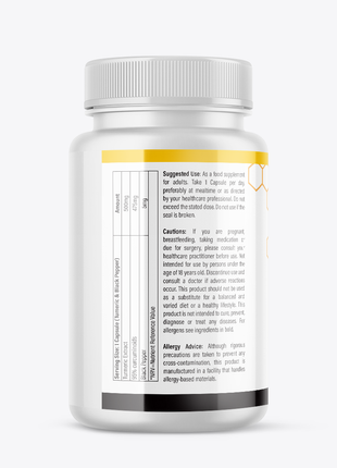 Turmeric & Black Pepper Supplement