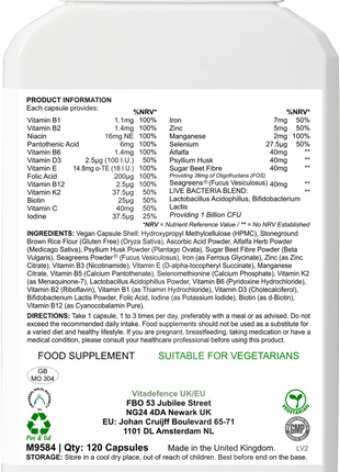 Vitamins Multi — 120 Capsules