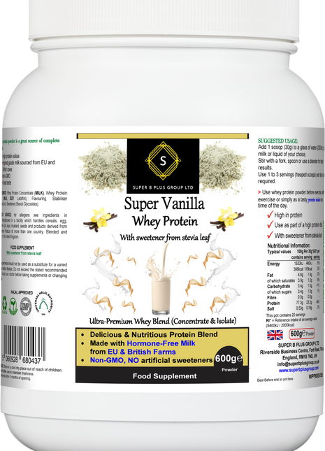 Super Vanilla Whey Protein