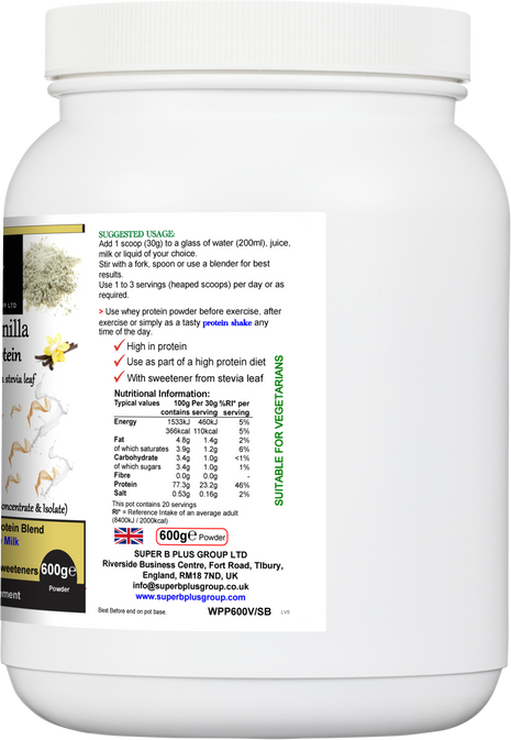 Super Vanilla Whey Protein