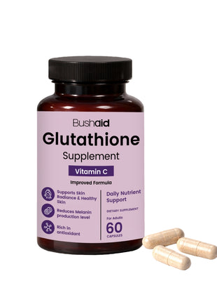 Glutathione + Vitamin C Complex - 60 Caps