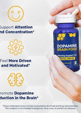 Dopamine Brain Food - 60 vcaps