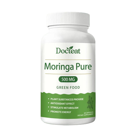 Docteat Moringa Pure Superfood 500mg | Energy-  60 vcaps