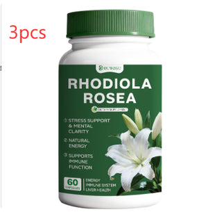 Rhodiola Rosea 60 Caps | Stress Support, Mental Clarity & Natural Energy