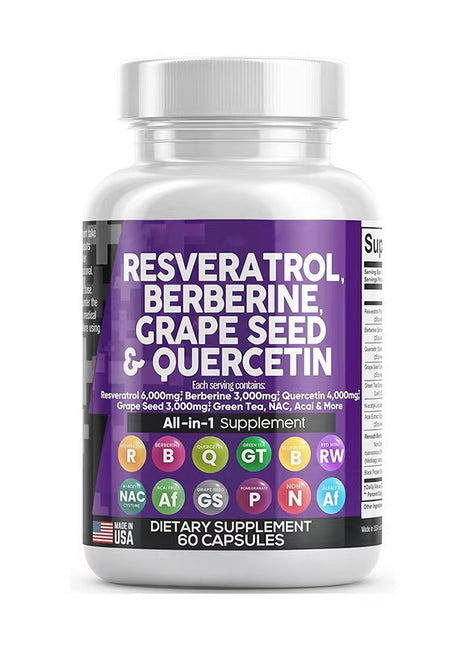 Resveratrol Complex| Anti-aging - 60 caps