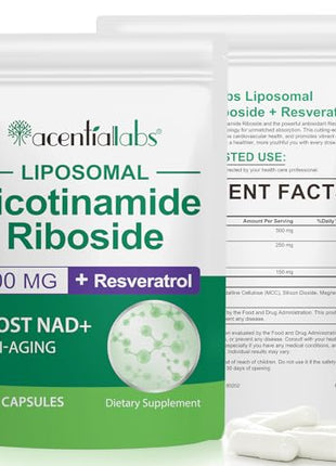 YUNTINGGO NAD+ Supplement for Anti Aging and Cell Regeneration 900mg NAD Supplement Liposomal Nicotinamide Riboside Support Cellular Muscle & Energy NMN Supplement Alternative 80p