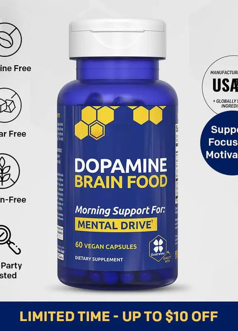 Dopamine Brain Food - 60 vcaps