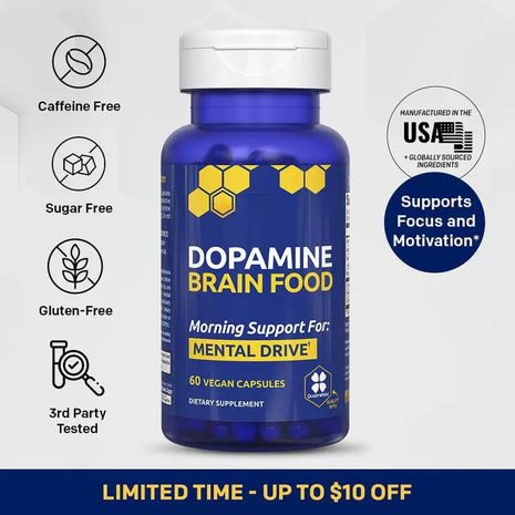 Natural Stack Brain Food - 60 vegetarian capsules