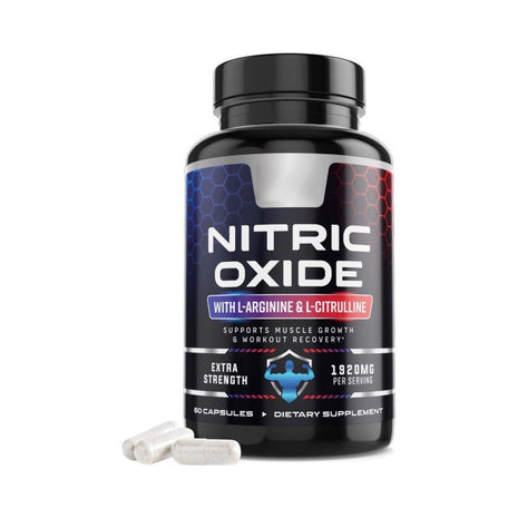 L-Citrulline L-Arginine Capsules 1920mg – Nitric Oxide Booster-60 caps