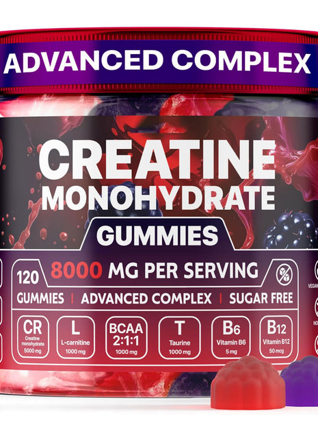 Creatine 8000mg Soft Candy - 120 count