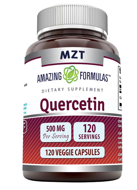 MZT Quercetin 60 Capsules | Immune Support & Antioxidant