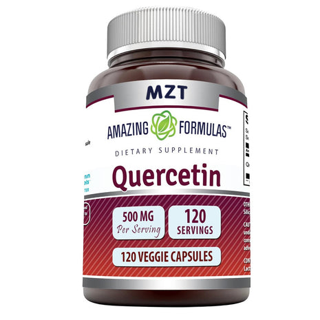 MZT Quercetin 60 Capsules | Immune Support & Antioxidant
