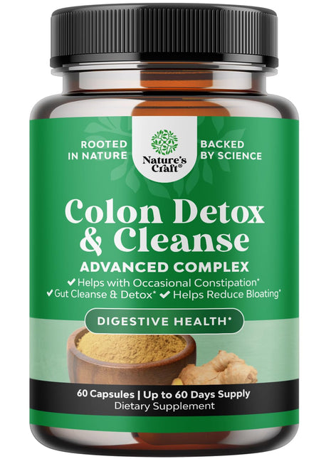 Colon Cleanser & Detox - Lactobacillus Acidophilus Probiotic Supplement