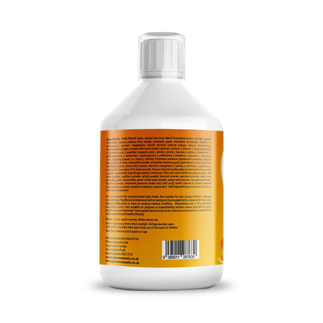 Liquid Multivitamin Supplement, 500 mL, Advanced Vitamin Superfood Greens Blend
