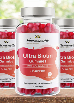 Ultra Biotin 5000mcg Vegan Gummies