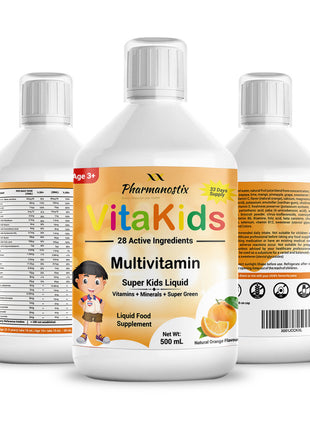 VitaKids Multivitamin Liquid|28 Active Ingredients
