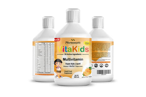 VitaKids Multivitamin Liquid | 28 Active Ingredients