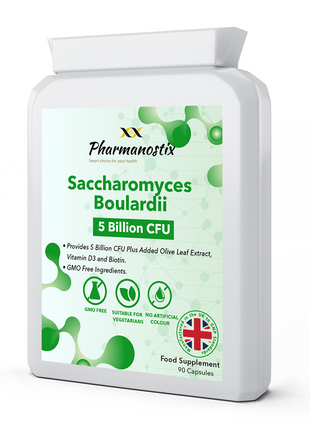 Saccharomyces Boulardii Supplement 90 Capsules