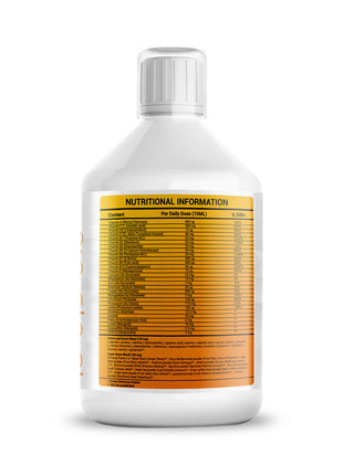 Liquid Multivitamin Supplement, 500 mL, Advanced Vitamin Superfood Greens Blend