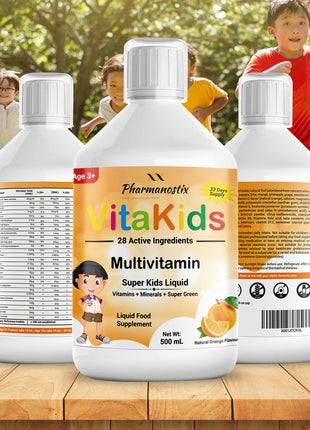 VitaKids Multivitamin Liquid|28 Active Ingredients